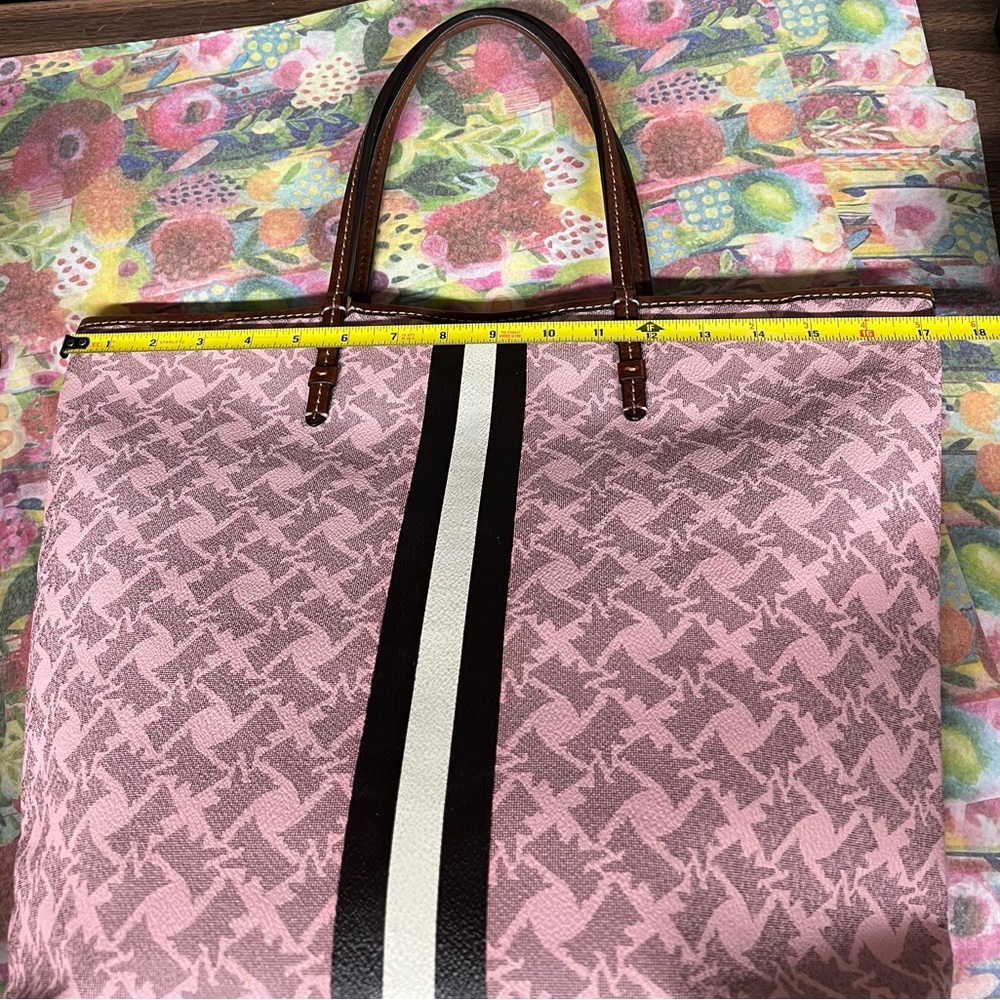 Juicy Couture Large Pink Satchel Purse Shoulder Bag Vacation Work Date Night Bag - Picture 13 of 15